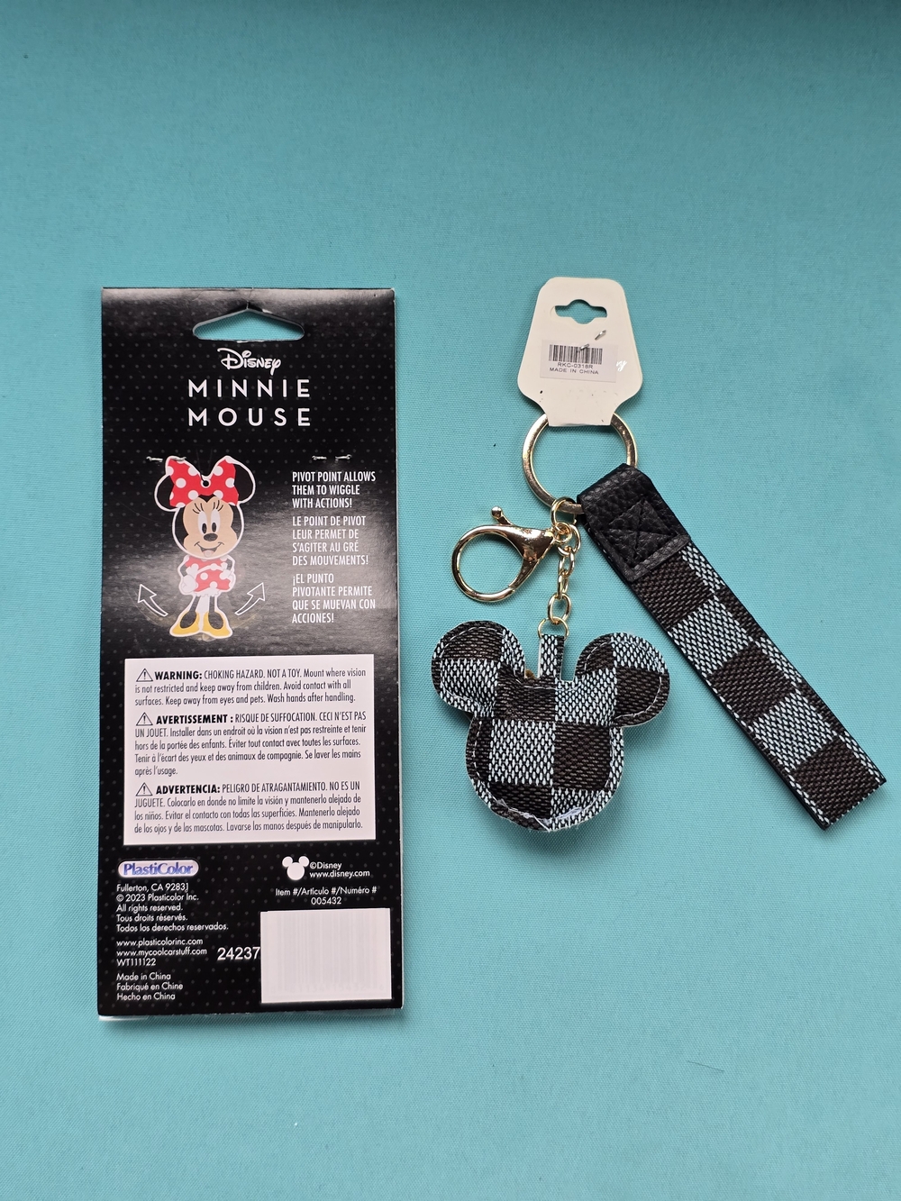 Disney Minnie Mouse Air Freshener & Bow Keychain Set - Choice Of 1 Set - Picture 4 of 4